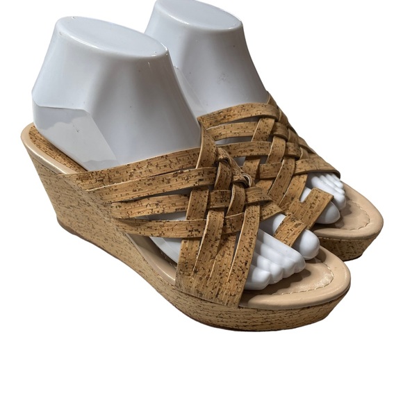 Donald J Pliner strappy brown sandals sz 8.5M - Picture 9 of 16